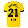 Original Fußballtrikot BVB Borussia Dortmund Malen 21 Heimtrikot 2022-23 Für Herren